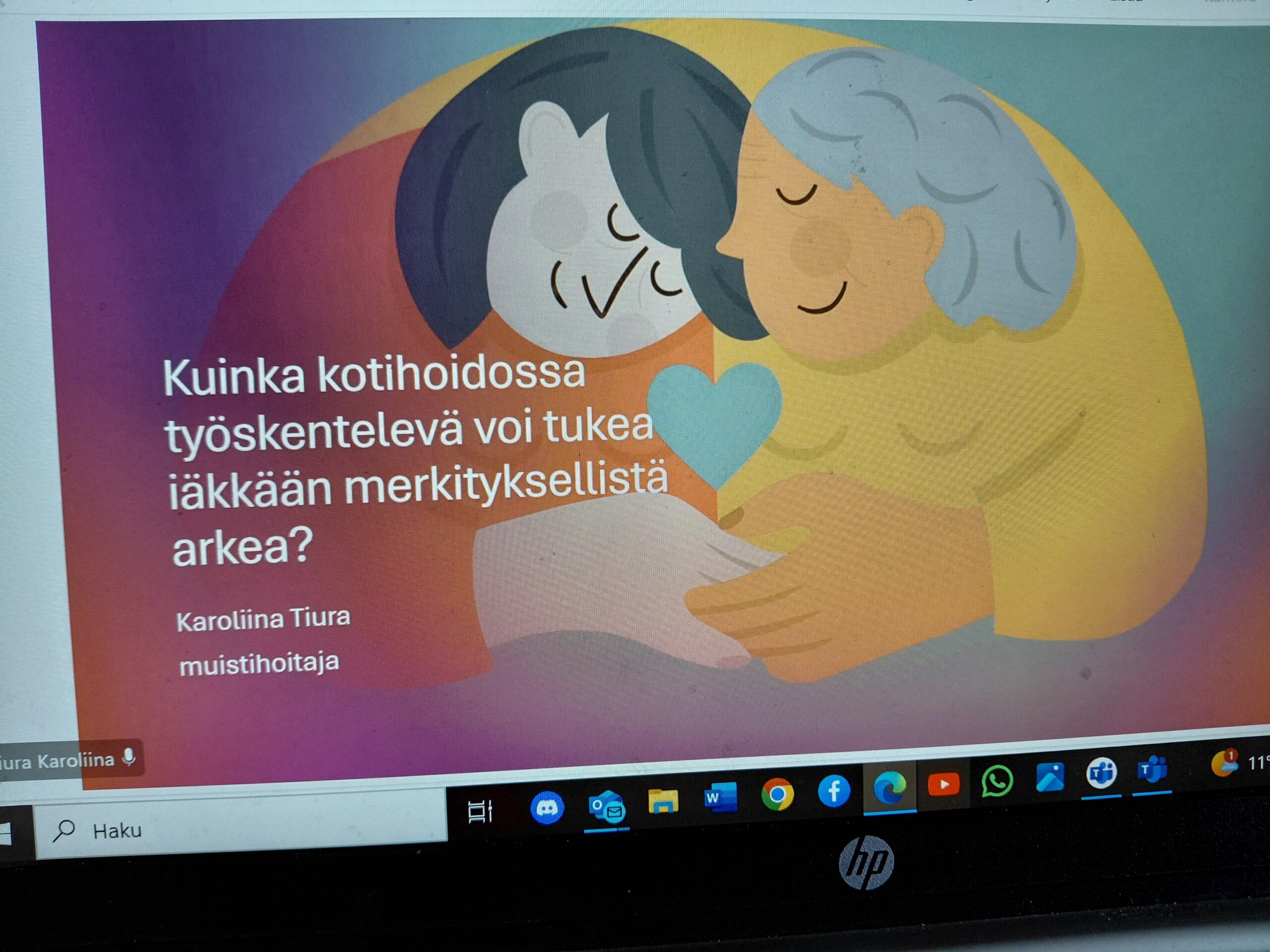 Kansanedustajan tapaaminen Ikivihreiden eläkeläisten kanssa
