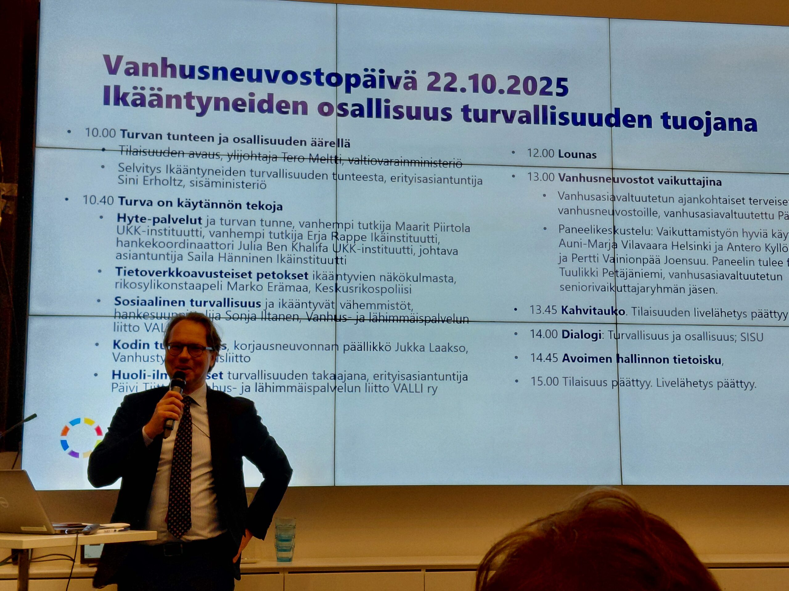 Vanhusneuvostopäivät 22.10.2025 Kevan tiloissa Helsingissä